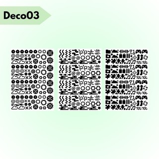 Sticker trang trí sổ - tiny deco stickers