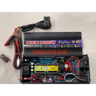 Kích điện sin chuẩn từ 48v lên 220v1000w sóng sin chuẩn