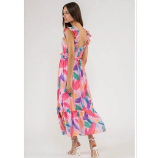 Đầm maxi màu sắc dư xịn