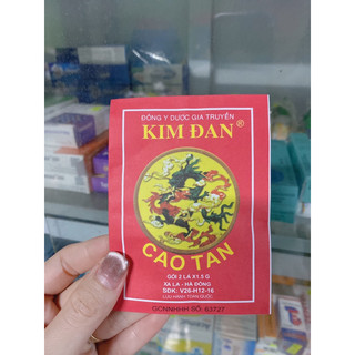 Cao tan kim đan - cao dán cải thiện tình trạng mụn nhọt, quai bị sưng đau
