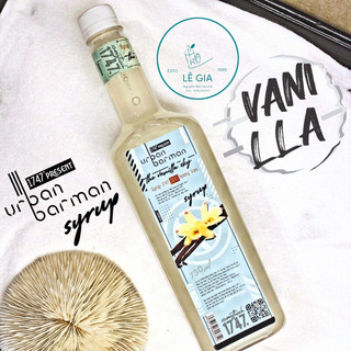 Syrup Vanilla Urban Barman chai 730ml