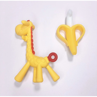 (XẢ) Gặm nướu Chuối an toàn cho bé