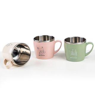 Cốc giữ nhiệt Inox 2 lớp Việt Nhật, ly giữ nhiệt có quai, cốc uống nước cao cấp