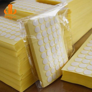 50 Miếng Dán Hai Mặt Trong Suốt Hình Tròn Nano Không Để Lại Keo