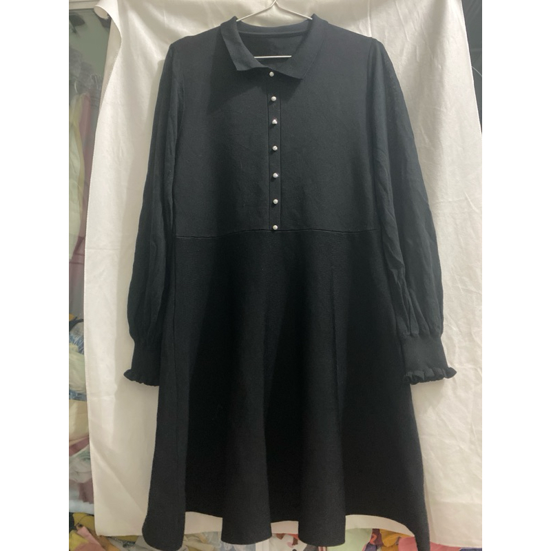 Đầm midi len mongtoghi dài tay