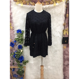 Đẩm Voan Ren Mini Phom Suông 2 hand - Size S M