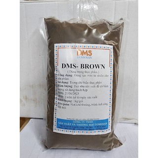 1kg tạo màu dạng bột cho chả bò, bò viên cà phê - dms brown