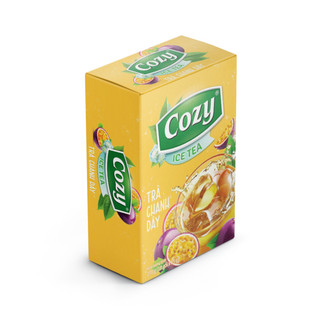 Trà chanh dây hòa tan cozy ice tea