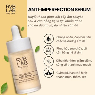 [ CÔNG TY] ANTI IMPERFECTION SERUM Huyết thanh phục hồi & cân bằng hệ vi lợi khuẩn dành cho da dầu mụn,- RVB