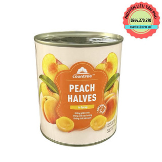 Đào ngâm countree - lon 825gr