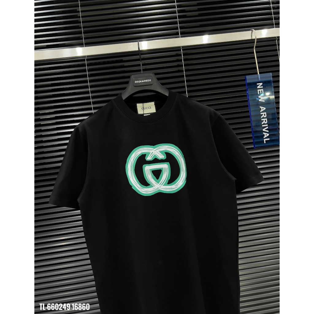 🔥HOT🔥Áo thun Gucci trơn in logo thiết kế hot trend Nam nữ New 2024