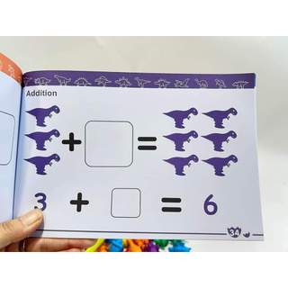 Đồ Chơi Giáo Dục Sớm Đếm Khủng Long Counting Dinosaur
