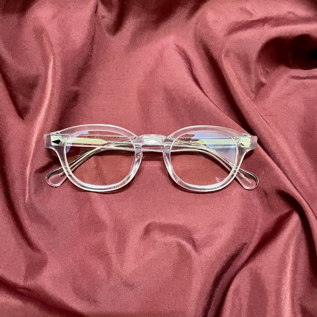 Gọng kính Moscot Lemtosh Crystal OEM dáng soft square acetate size 46-24-15 - Fusuma