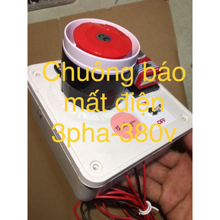 Báo động "mất điện" 3 pha 380 vôn còi hú siêu lớn