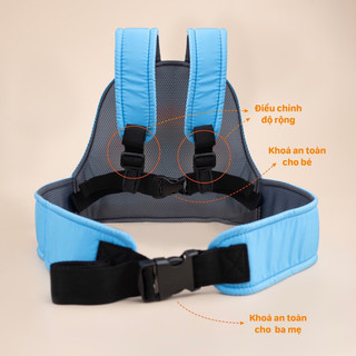 Đai Xe Máy Phản Quang Cho Bé Trai/Bé Gái