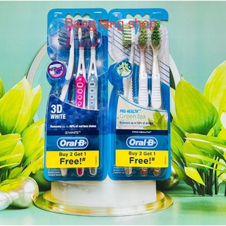 (Vỉ 3 cây ) Bàn chải răng Oral-B  - Soft