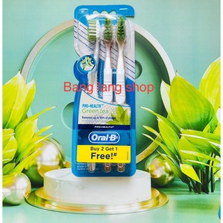 (Vỉ 3 cây ) Bàn chải răng Oral-B  - Soft