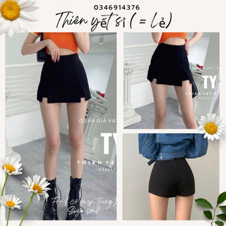 Quần giả váy xẻ 2 bên