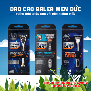 Dao cạo râu Balea Men Đức, lưỡi dao được tinh chế đảm bảo cạo sát và thoải mái