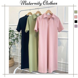 VÁY ĐẦM CỘC TAY MÙA HÈ DÁNG SUÔNG CỔ BẺ TRẺ TRUNG N731 CHẤT THUN TĂM MỀM MÁT - ĐẦM CÔNG SỞ XINH FREESIZE