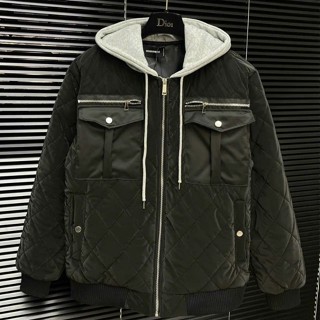 Áo Khoác Phao Trần Bông DSQ 3 Lớp Dày Dặn Mũ 2 Lớp Cực Ấm Nam Và Nữ