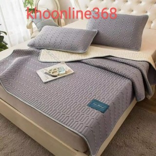 Chiếu điều hòa cao su non bo chun m6,  m8,  2m, Chiếu tencel latex thái lan nhập khẩu cao cấp , chiếu có chun 4 góc