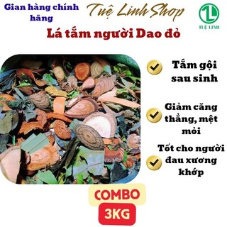 3kg lá tắm Dao Đỏ liệu trình 1 tháng