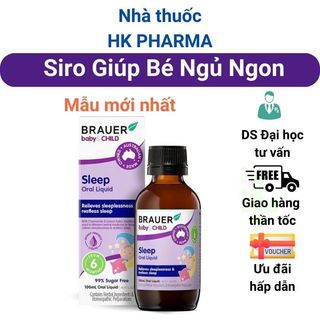 Siro Giúp Bé Ngủ Ngon Brauer Baby & Child Sleep 100ml Shop HK PHARMA