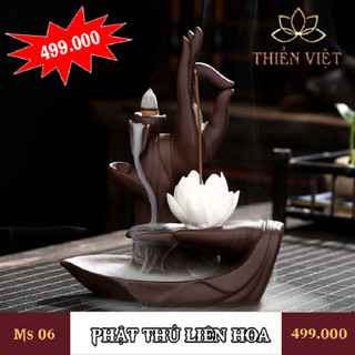 Thác Khói Trầm Hương Phật Thủ Liên Hoa