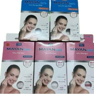 Miếng dán mụn Mayan Care Ultra Hàn Quốc hộp 24 miếng.