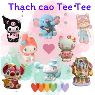 Tượng thạch cao tô màu size L nhỏ 7-9cm toàn mẫu hot  chưa kèm màu cọ