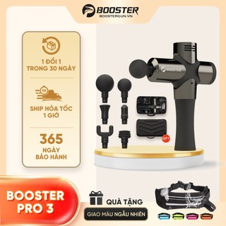 Máy massage booster pro 3 – 6 đầu cắm – 4 tốc độ - công suất 126w