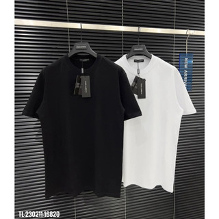 Áo Phông Đen Trắng Trơn Nam Nữ Premium Cotton 100% Dày Dặn Cao Cấp Form Dáng Unisex Thời Trang