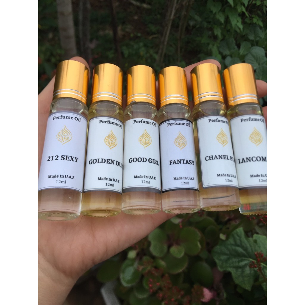 Tinh dầu nước hoa Dubai nam,nữ-Chai lăn 12ml tiện dụng