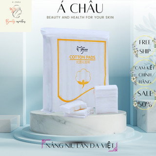 Bông tẩy trang COTTON PADS 222 miếng . siêu dai , bông mềm mịn , không sơ bông
