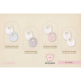 Chaang set yếm tròn sơ sinh fairy ss2024d01