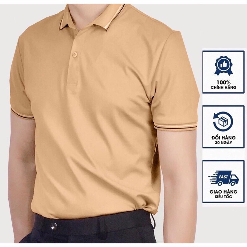 Áo polo nam nữ, áo thun cộc tay cổ ngắn nam nữ, chất liệu poly cá sấu mềm mịn, nhiều màu sắc, dễ phối đồ đi làm, đi chơi
