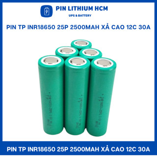 Pin 18650, cell pin tp 2500mah xả 12c, cell pin tp 2000mah xả 10c, cell pin lishen 2500mah mới 100%