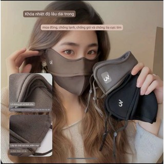 Khẩu trang 5d khẩu trang chống nắng chống tia uv khẩu trang vải lụa khẩu trang vải