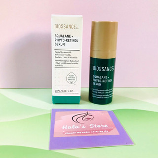 Tinh chất chống lão hóa Retinol thực vật Bakuchiol BIOSSANCE SQUALANE + PHYTO-RETINOL
