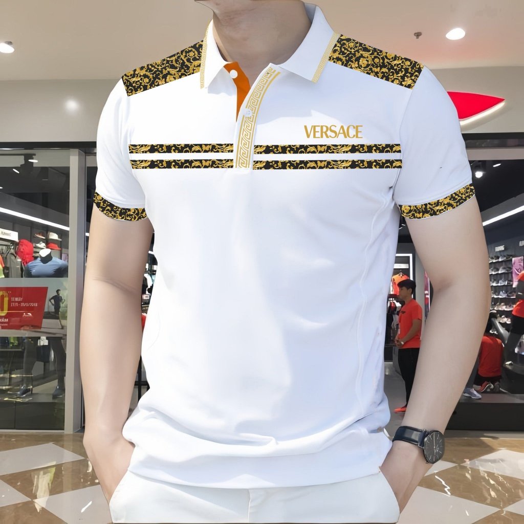 Áo polo VS  logo basic cao cấp Áo polo VS mới nhất 2024 [HK14]