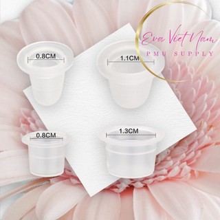 [100 cái]Chum silicon đựng mực phun xăm(1 gói/~100c)