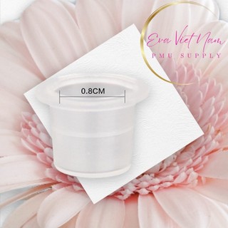 [100 cái]Chum silicon đựng mực phun xăm(1 gói/~100c)