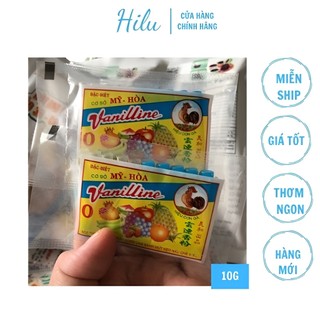 Combo 10 ống vani Mỹ Hoà( hiệu con gà)
