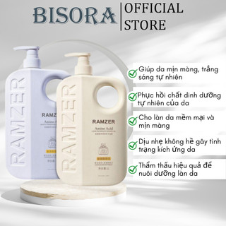 Sữa tắm Truyền Trắng Hương Nước hoa 2in1 Ramzer Hương Thơm Thanh Mát - Ngọt Ngào Làm Sạch Da, Giúp Da Dưỡng Ẩm