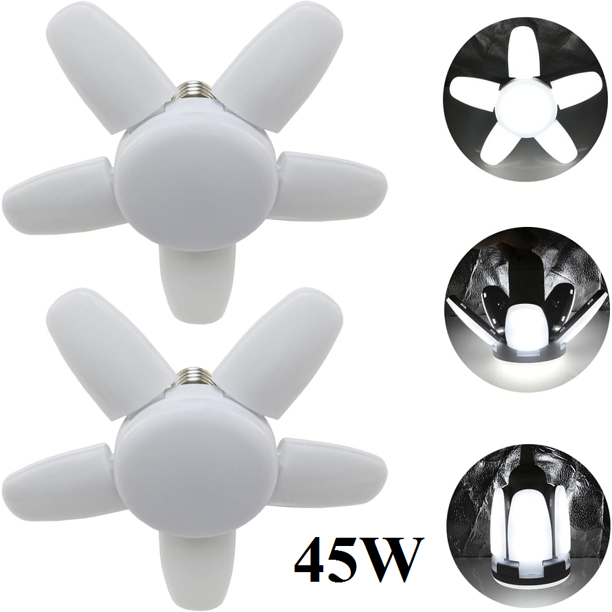 Bóng đèn led 5 cánh mini YGT 45W (hàng cty)