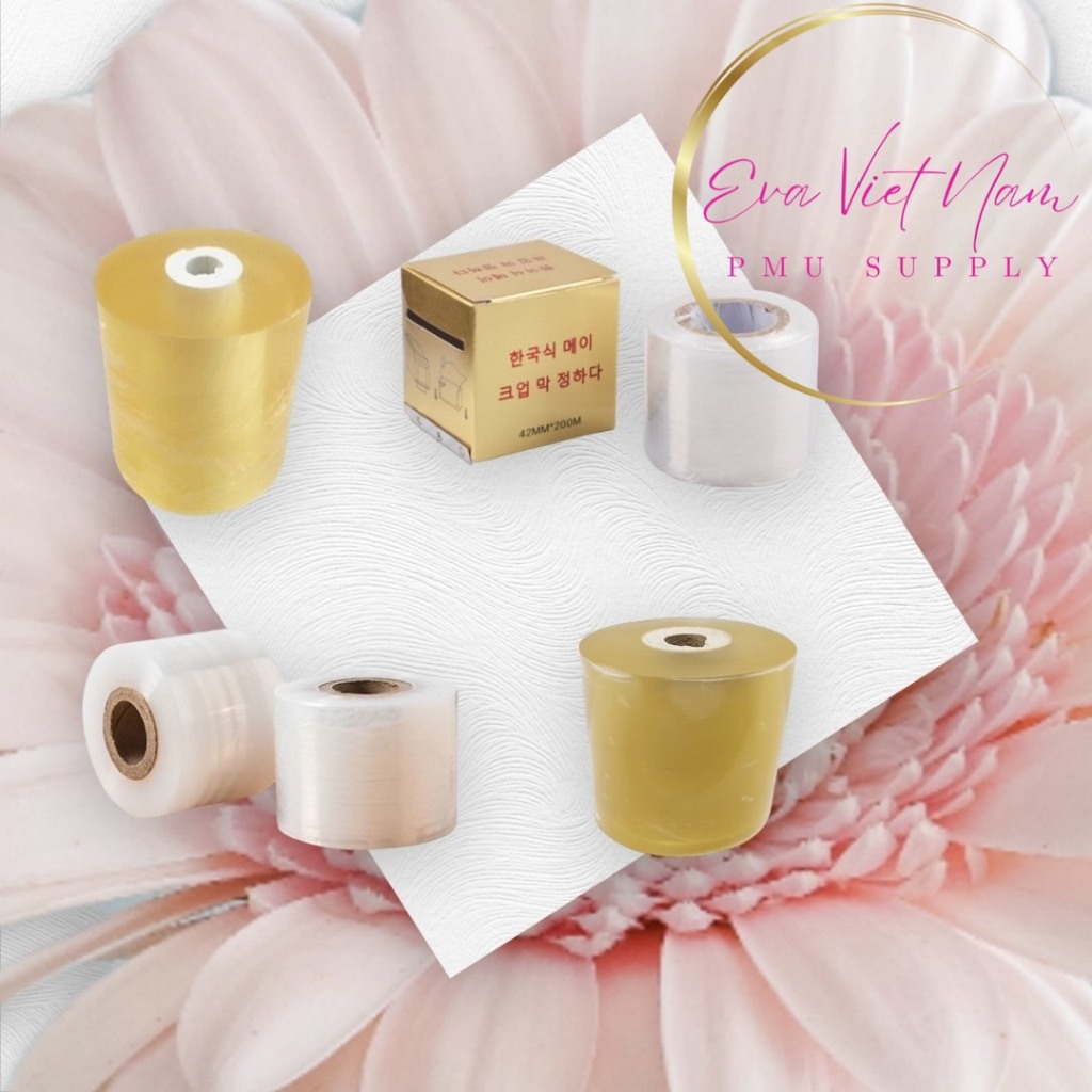 Cuộn nilon ủ tê phun xăm, ủ móng mi spa