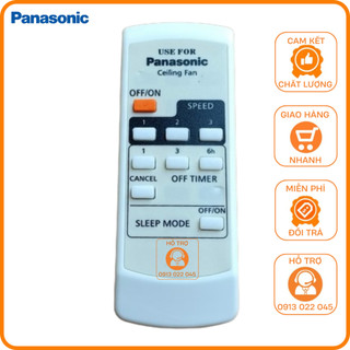 [Mã ELHA22 giảm 5% đơn 300K] Điều khiển quạt trần 4 cánh Panasonic