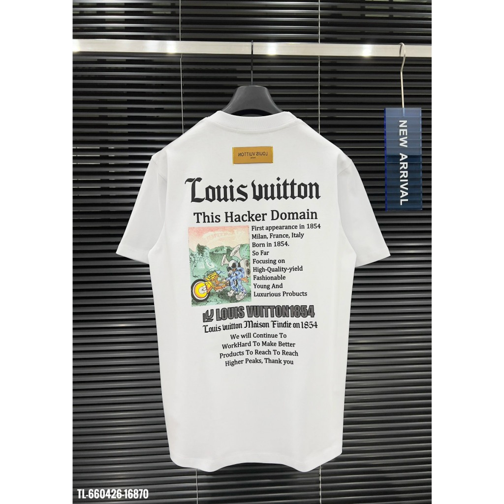 Áo Thun Nam Cotton Lv In Màu Basic Trẻ Trung Siêu Đẹp