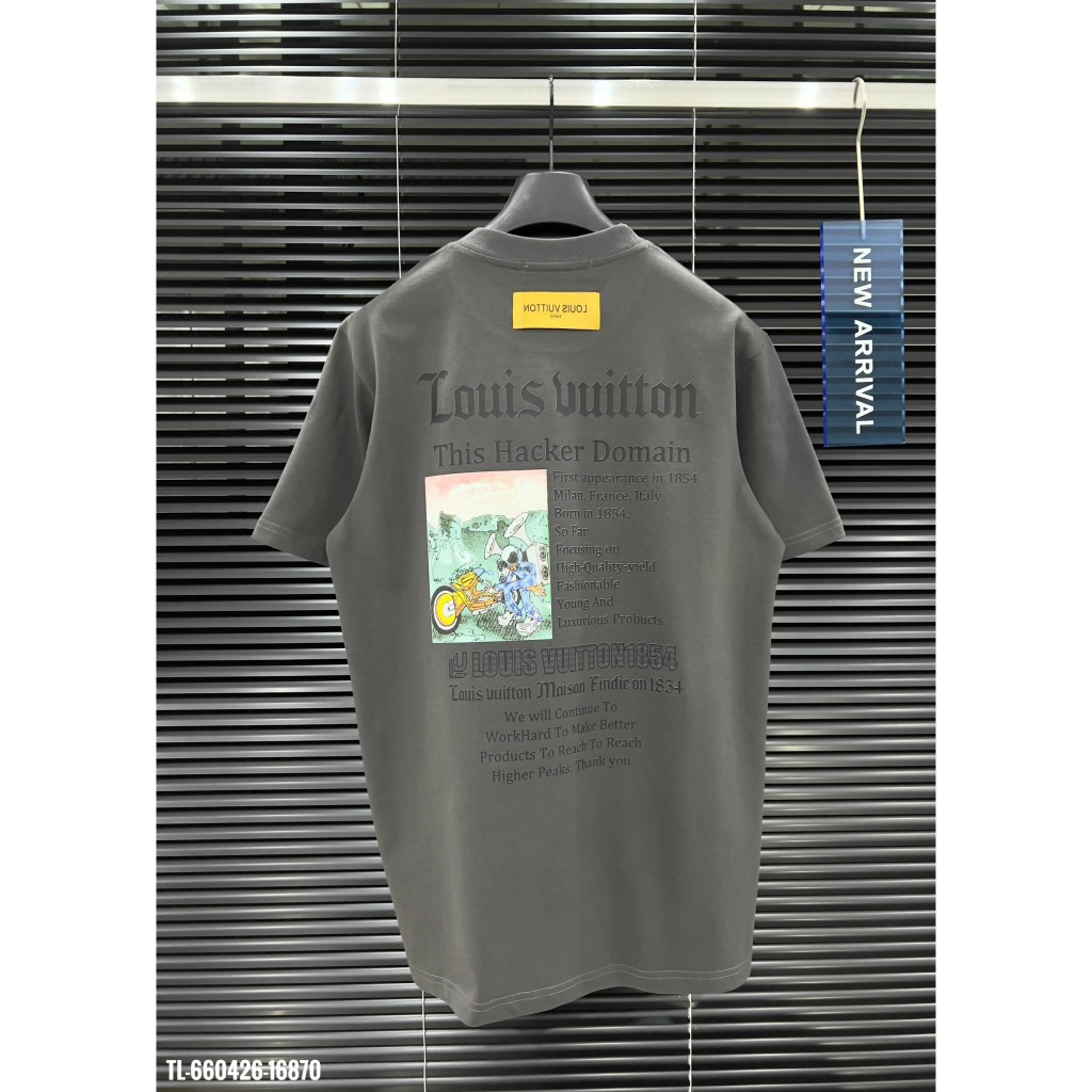 Áo Thun Nam Cotton Lv In Màu Basic Trẻ Trung Siêu Đẹp